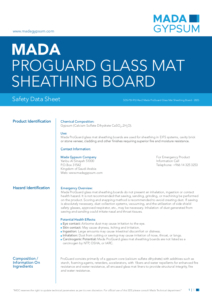 ProGuard Safety Datasheet